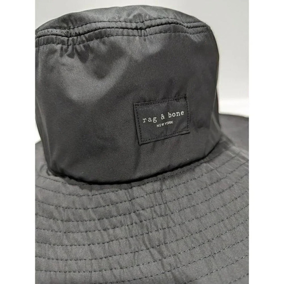 Rag & Bone Women\'s Black Addison Cruise Beach Hat Size M/L (MSRP $150) main image 6